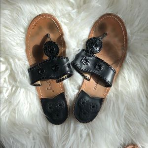 Jack Rogers Black Sandal